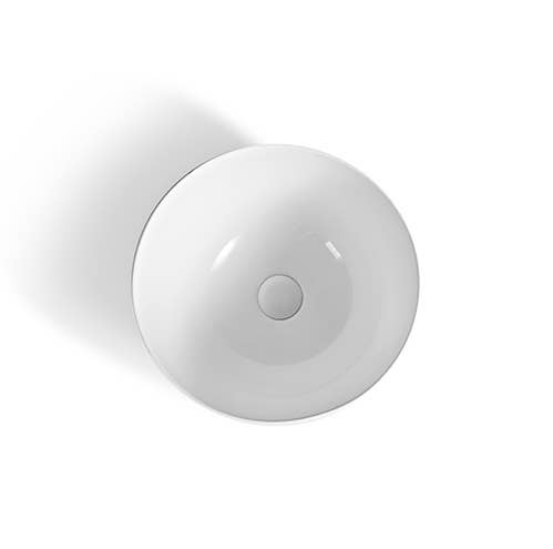 유럽풍 디자인 화이트 탑볼 세면대