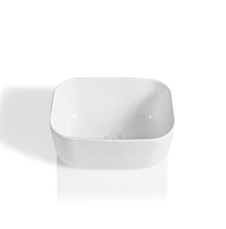 유럽풍 디자인 화이트 탑볼 세면대 450