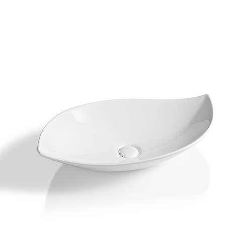 나뭇잎 디자인 탑볼 세면대