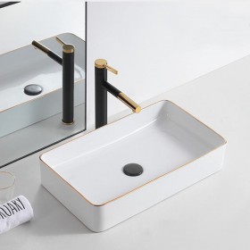 ST-2702GB 골드 블랙 탑볼형 탑볼용 세면대 세면기 수전 수도꼭지