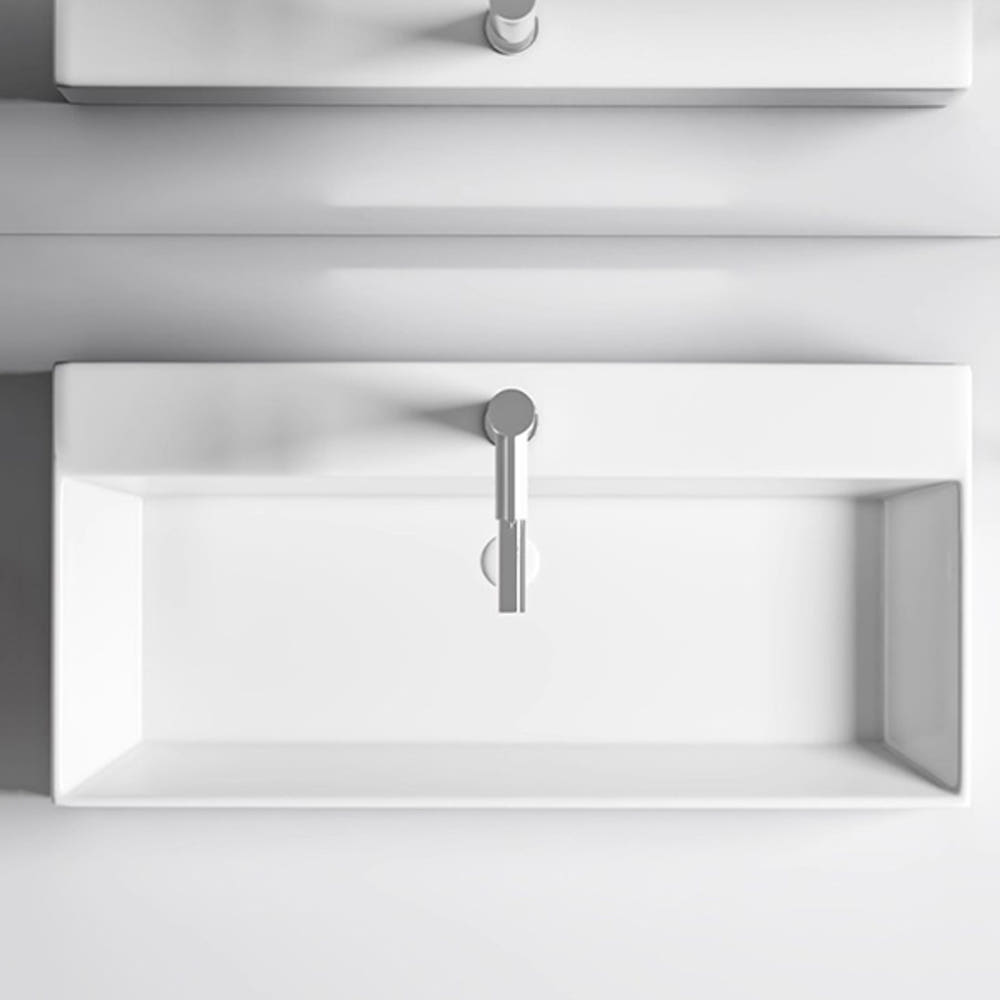 ST-L1098-70 대형 특대형 직사각 탑볼 탑카운터 세면대 세면기