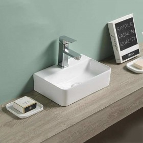 ST-L1186-360 폭좁은 작은 소형 사각 탑볼 탑카운터 세면대 세면기