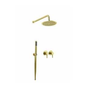 ST-1028BG 무광 골드 벽매립형 매립식 욕조수전 샤워수전