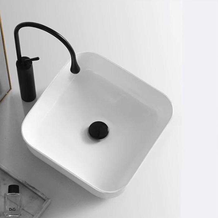 ST-L8425 라운드 사각 탑볼 탑카운터 탑카운타 심플한 세면대 세면기