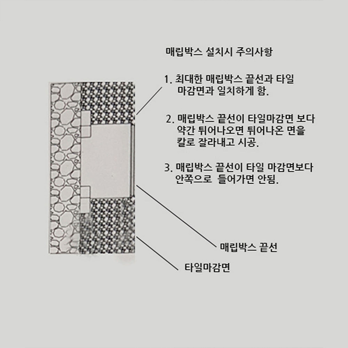 ST-2048C 유광 크롬 실버 벽매립형 매립식 샤워기 샤워수전