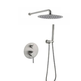 ST-1048NB 무광 니켈 벽매립형 매립식 샤워기 샤워수전