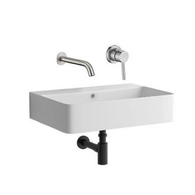 ST-L7051P-A 무타공 사각 벽붙이 벽걸이 세면기 세면대