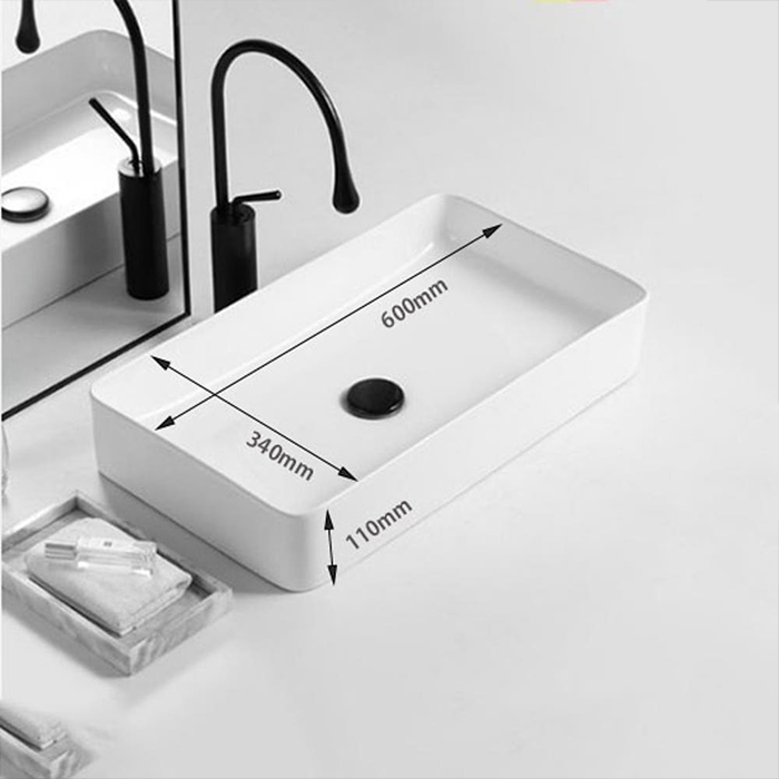 ST-L8427 대형 사각 탑볼 탑카운터 탑카운타 모던 심플한 세면대 세면기