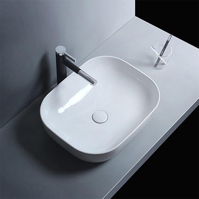 ST-L334 라운드 사각 탑볼 탑카운터 탑카운타 모던 심플한 세면대 세면기