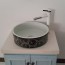 ST-L002 원형 수제 도자기 탑볼 탑카운터 탑카운타 모던 심플한 세면대 세면기