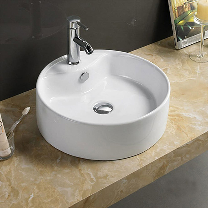 ST-L9008 원형 탑볼 탑카운터 탑카운타 모던 심플한 세면대 세면기