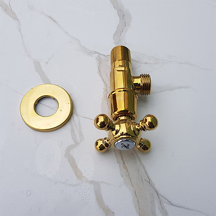 ST-965G 유광 골드 금장 금색 앵글밸브 조절밸브