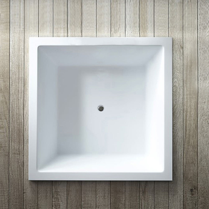 ST-6701Q 정사각 아크릴 매립식 매립형 다운 욕조