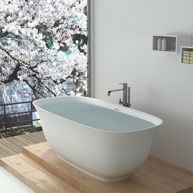 ST-LAR38643 1700x800 인조석 레진 액상아크릴 이동형 이동식 프리스탠딩 욕조