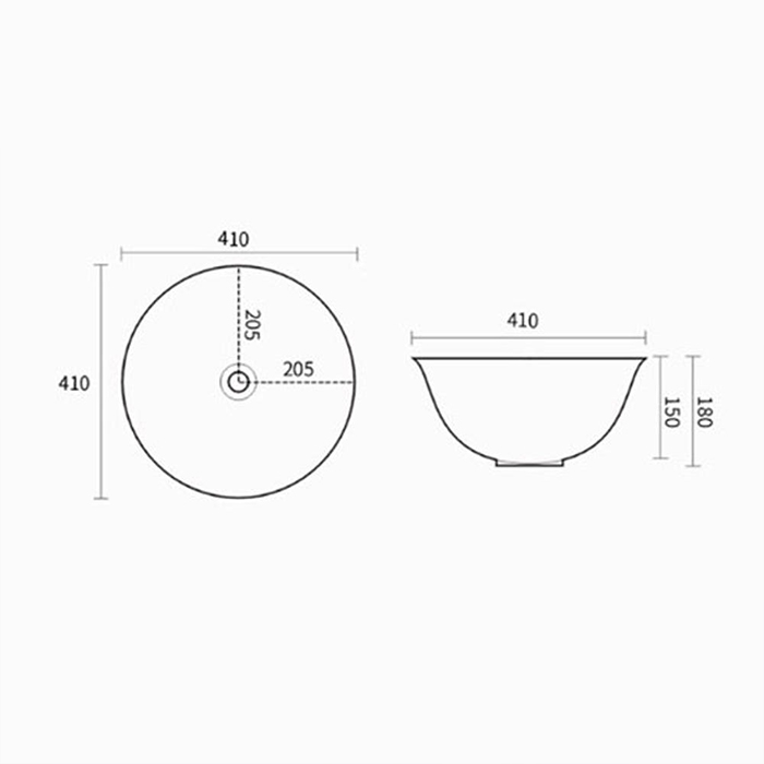 ST-L1174 Dark green 무광 다크그린 진그린 카키색 탑볼 탑카운타 세면대 세면기