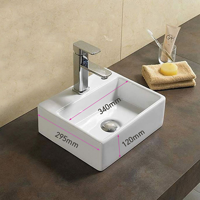 ST-L8008 소형 미니 작은 탑볼 탑카운터 세면대 세면기