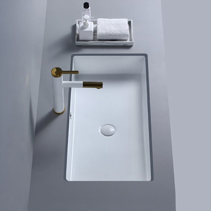 ST-L062U 대형 특대형 사각 언더볼 언더카운타 매립 세면대 세면기