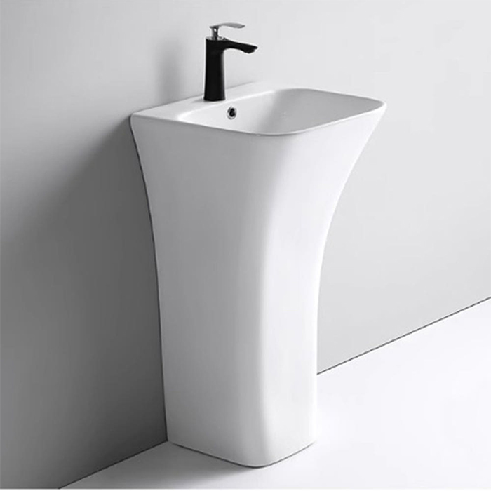 ST-L6007H 사각 스탠딩 스탠드 프리스탠딩 세면기 세면대