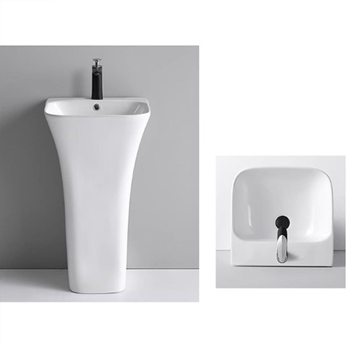 ST-L6007H 사각 스탠딩 스탠드 프리스탠딩 세면기 세면대