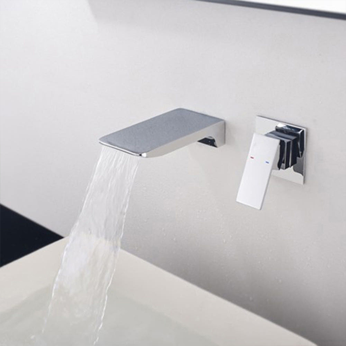 ST-1503C 크롬 폭포 매립수전