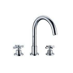 ST-03005C 크롬 쓰리홀 매립수전