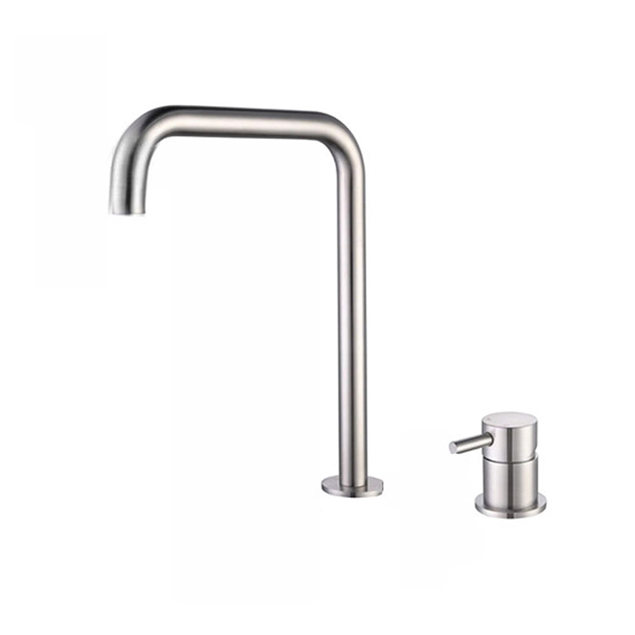 ST-02001NB-무광니켈 투홀 매립수전