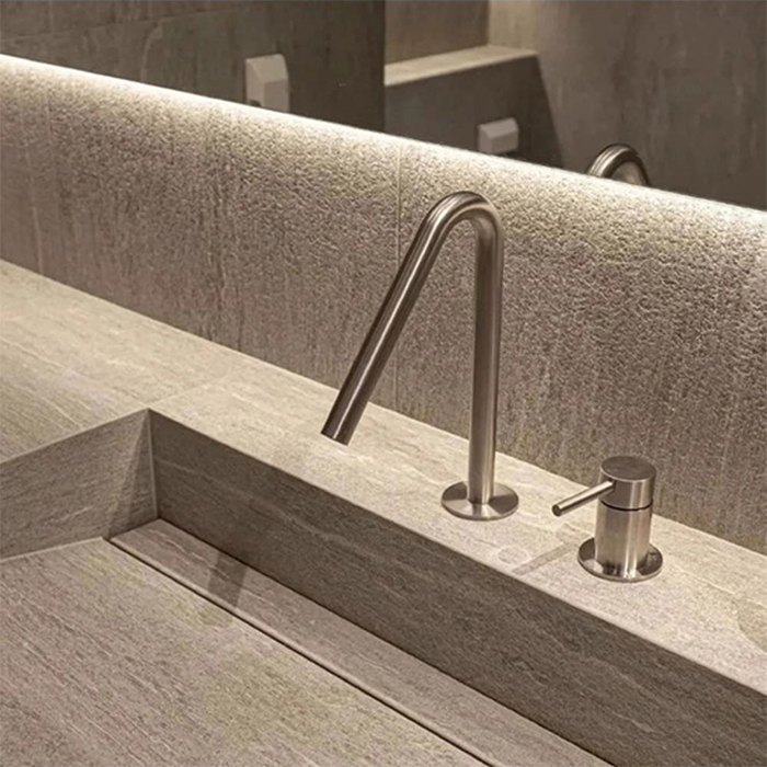 ST-02002NB-무광니켈 투홀 매립수전