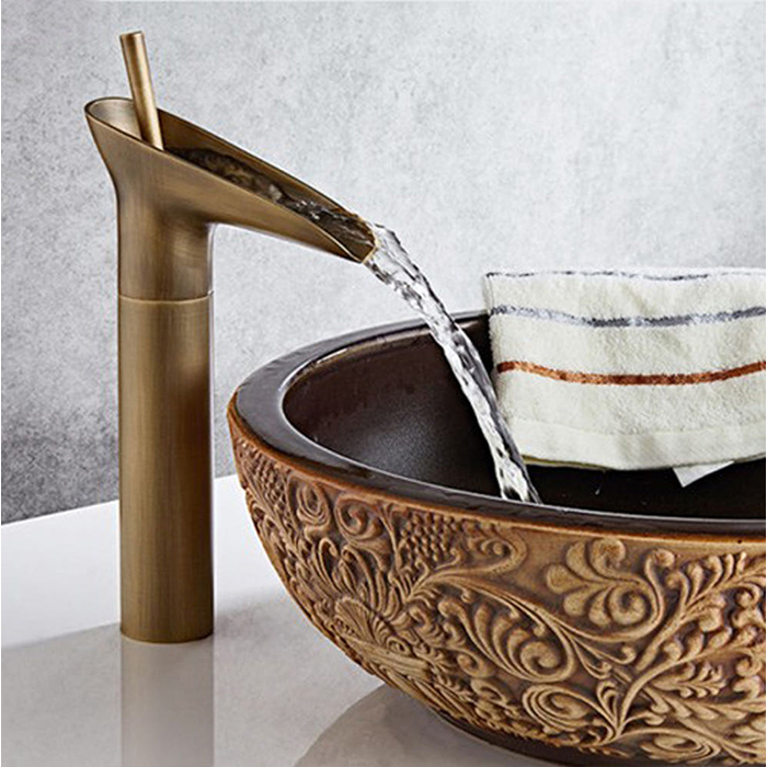 ST-2802BR 황동 앤틱 탑볼수전