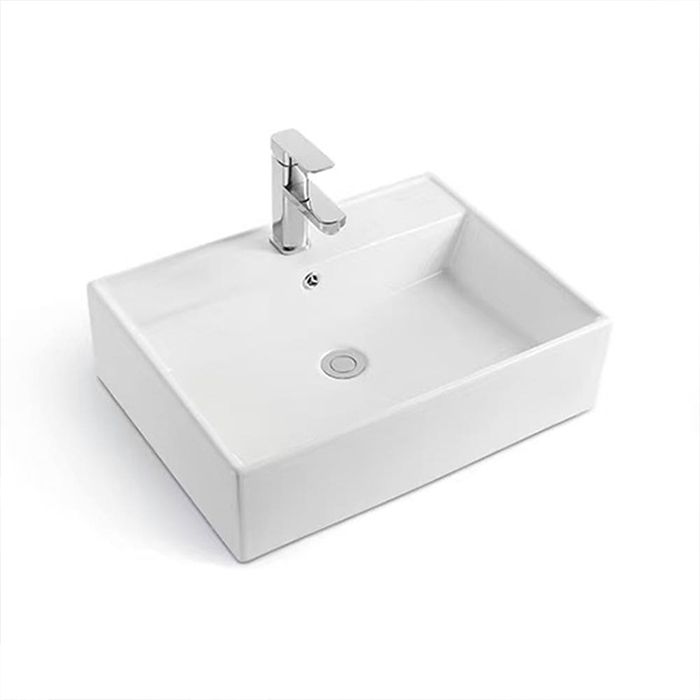ST-L7295 얇은테두리 사각 고급 디자인 인테리어 탑볼 탑카운터 세면대 세면기