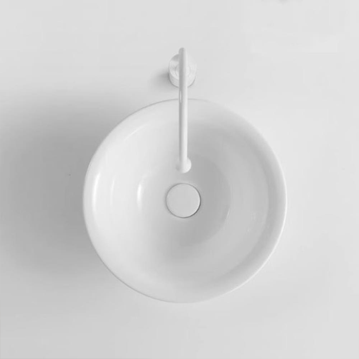 ST-L1174 Matt white 무광 매트 화이트 흰색 탑볼 탑카운터 세면대 세면기