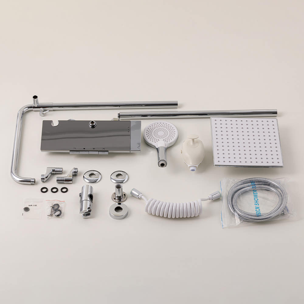 비반트 반려동물전용 샤워기 스마트 4ways 레인샤워수전 크롬 P2-4000 CR