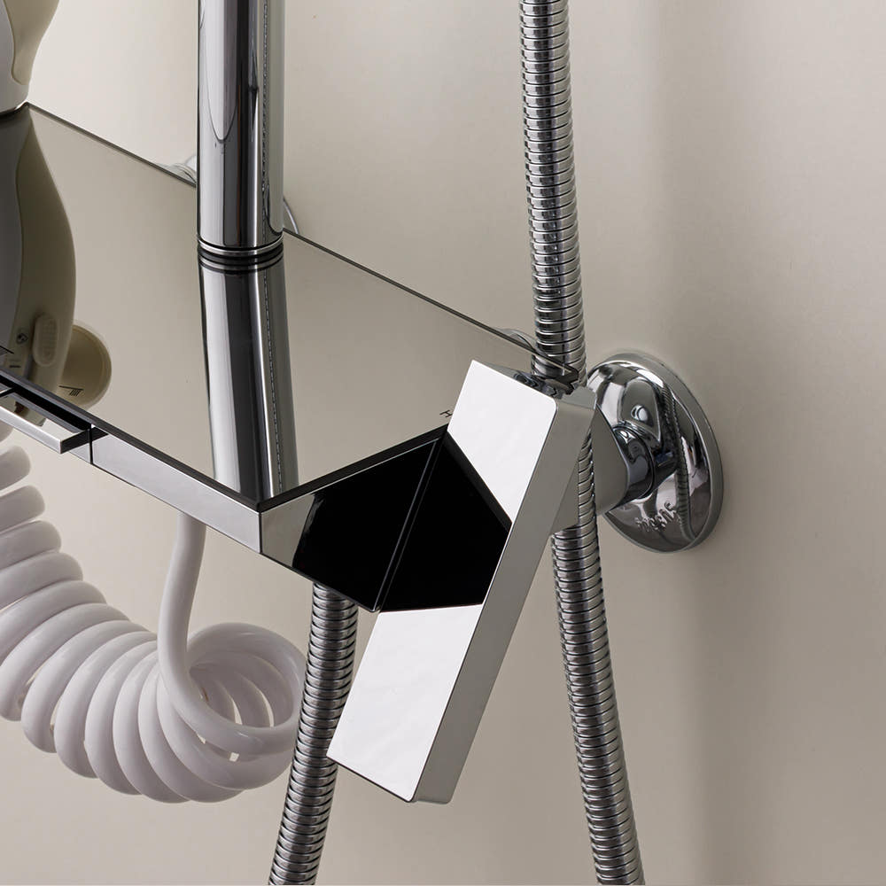 비반트 반려동물전용 샤워기 스마트 4ways 레인샤워수전 크롬 P2-4000 CR