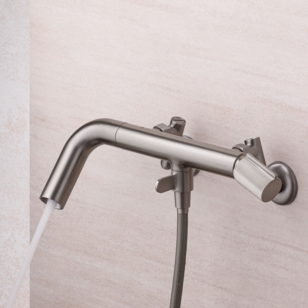 비반트 샤워 욕조 수전 니켈 RB600 MS