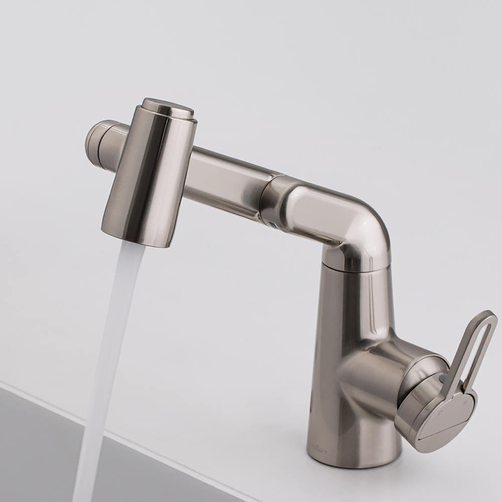 비반트 폴더블 싱크대수전 니켈 F1 주방수전