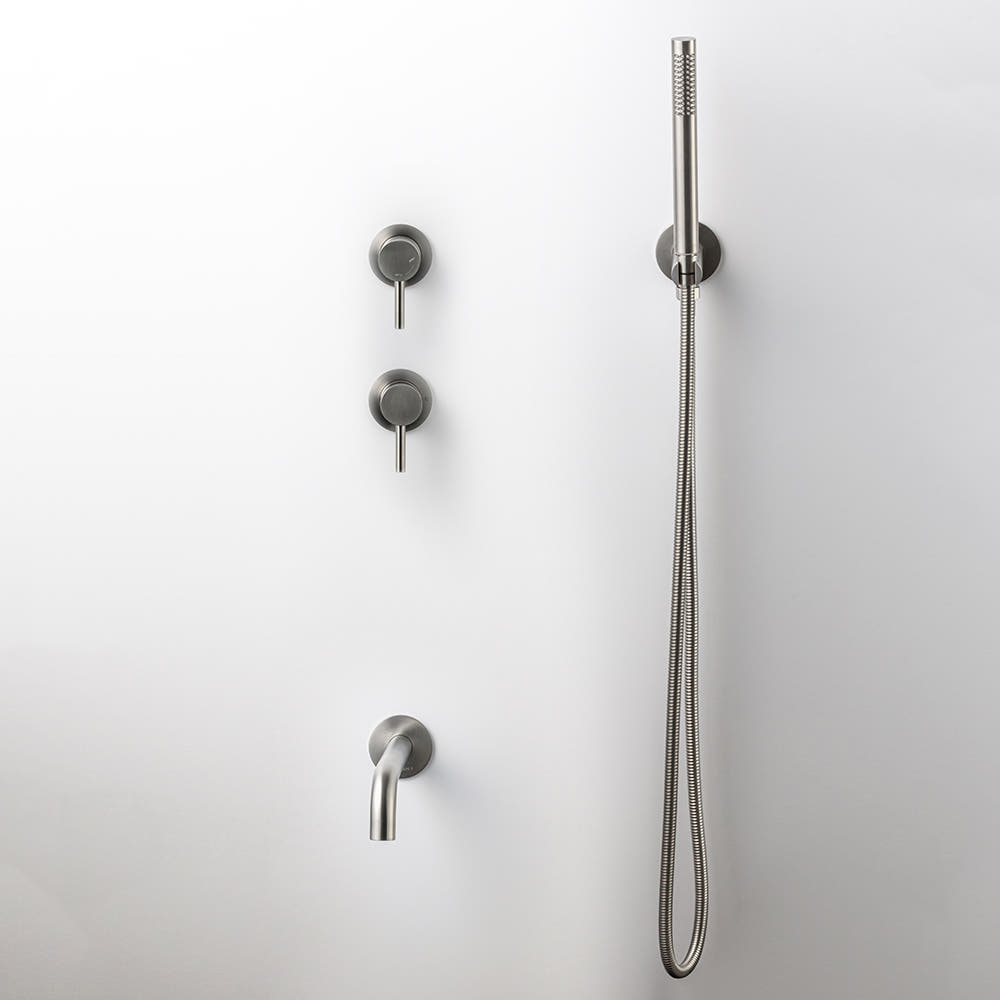 비반트 벽 매립 샤워 수전 니켈 S-PA600 MS