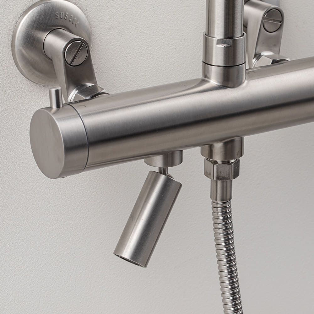 비반트 욕실 무광 니켈 해바라기 샤워기 샤워 수전 S-VA4001 MS