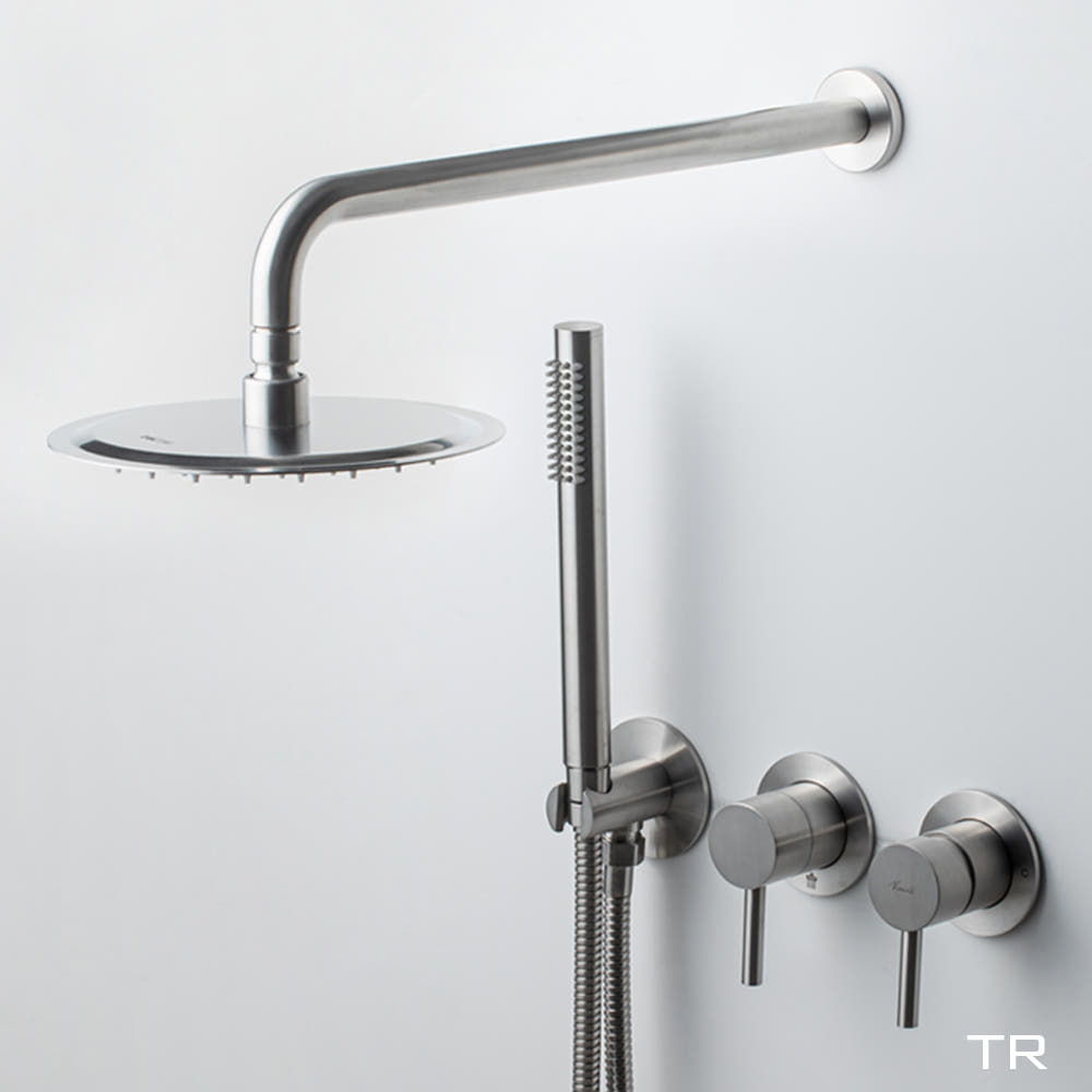 비반트 스텐 매립 해바라기 샤워기 샤워 수전 욕실 레인 무광 니켈 S-PA4001 MS