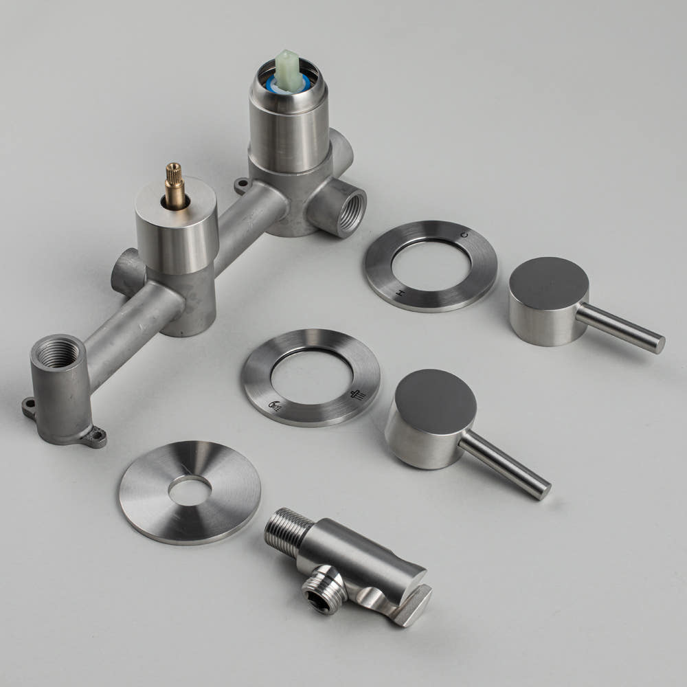 비반트 스텐 매립 해바라기 샤워기 샤워 수전 욕실 레인 무광 니켈 S-PA4001 MS