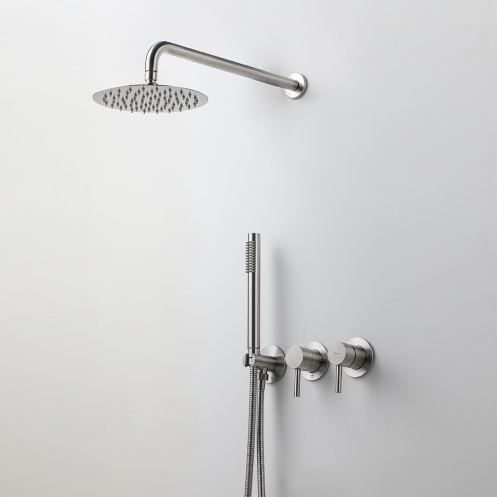 비반트 스텐 매립 해바라기 샤워기 샤워 수전 욕실 레인 무광 니켈 S-PA4001 MS